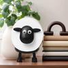 Sheep Toilet Roll Holder Funny Toilet Paper Holder Free Standing Bathroom Set 3D Printed Black Sheep Loo Roll Holder Decors