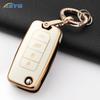 Fashion Tpu Car Key Cover Case Shell For Jeep Renegade Compass     4 Buttons Protected Holder Keyless Fob Bag