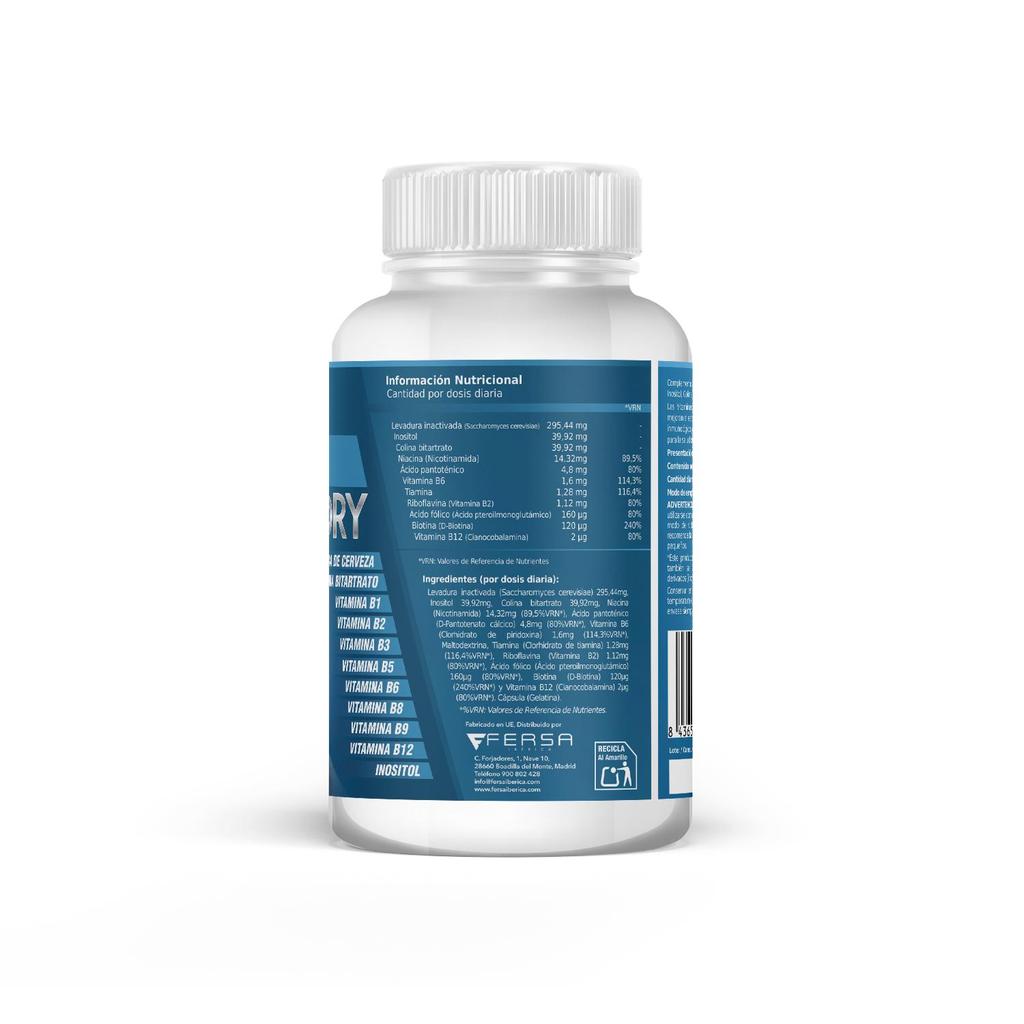 Healthy Fusion Mas Memory | Optimizante de la memoria y la concentración | 60 cápsulas