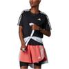 adidas Own The Run 3-Streifen T-Shirt Herren Oberteile Schwarz IQ3834