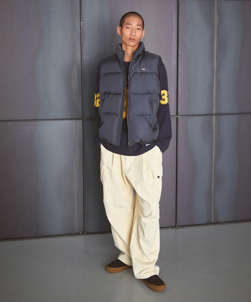 Lmc Og Puffer Duck Down Vest Black