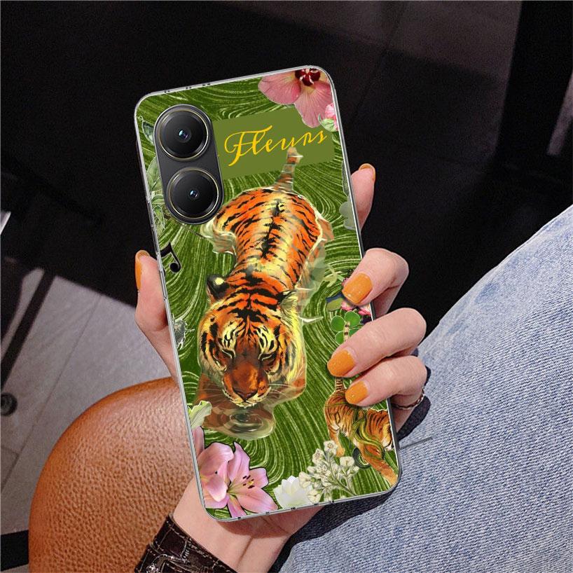 

Superior Tiger Pattern Art Phone Case For Xiaomi Poco X7 X6 X5 Pro F7 Ultra Redmi 15C 15 13C 13 12C 12 10 10A 10C 9 9A 9C 9T Cov Redmi 15 5G