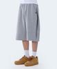 GHOST REPUBLIC Curved Side Pintuck Balloon Bermuda Sweat Shorts 4 Colors Gp-512