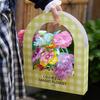 1 Set DIY Watercolor Flower Art Kit Handcrafted Coloring Paper Flower Kit Educational Kids Florist DIY Colorful Flower Bouquet Projects Crafts Set