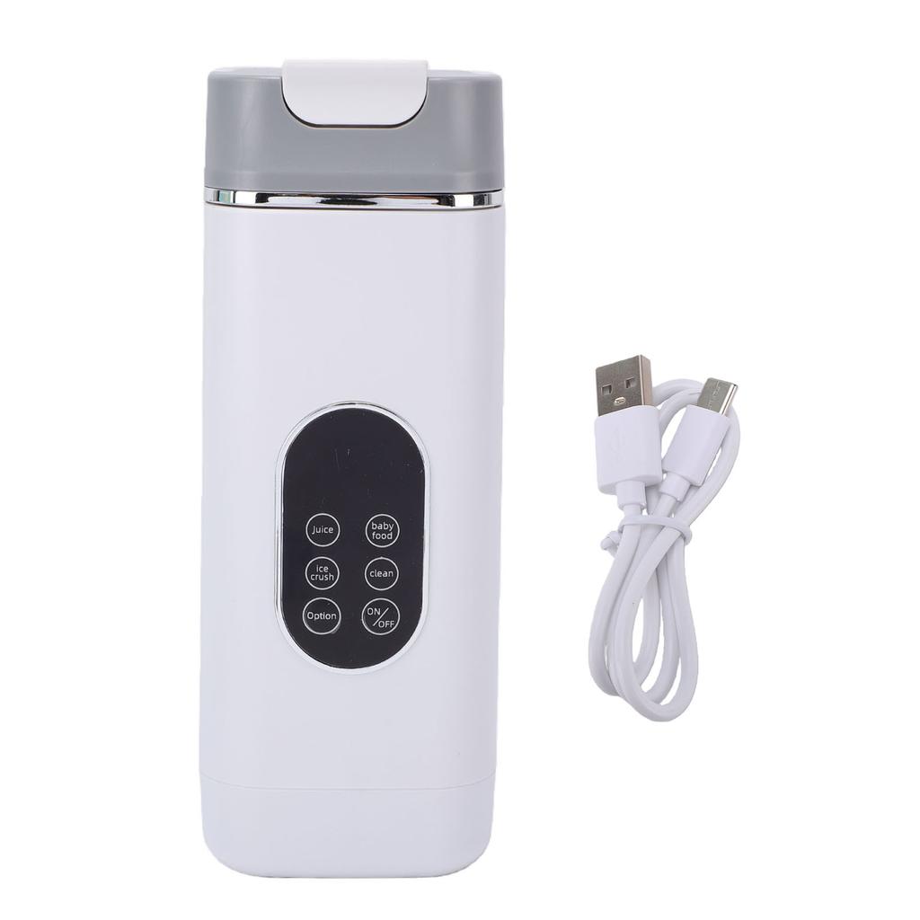 420ml Portable Blender Juicer USB Rechargeable 12 Cutters Ice Crusher Cordless Handheld Blender for Shakes