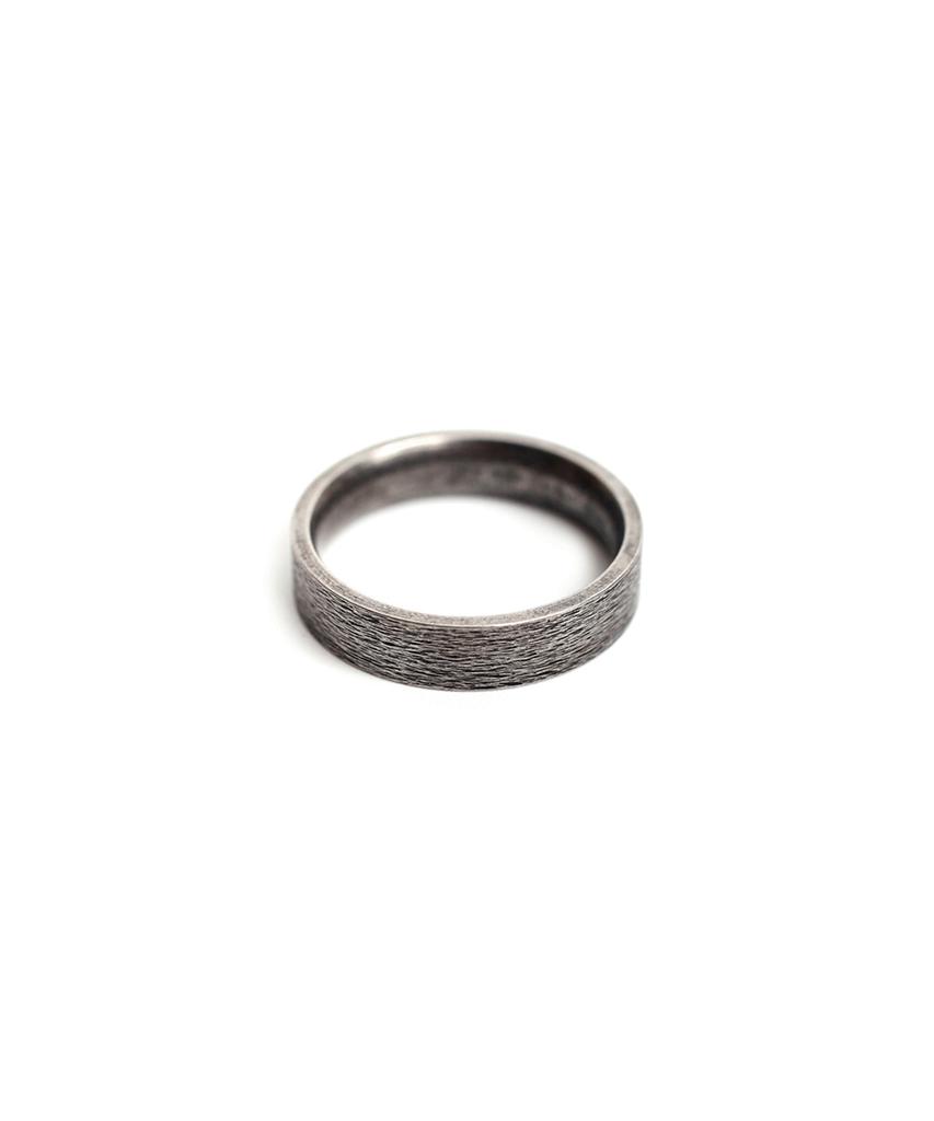 Scalettoblack Scb114 [Surgical Steel] Woody Ring