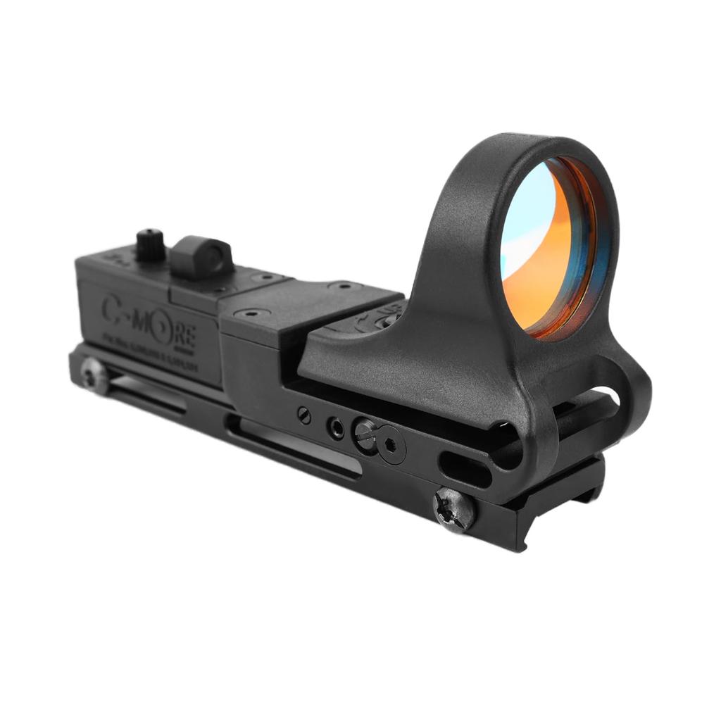 C-MOR Type Open Dot Sight, Compatible with 20mm Rails, Engraved (Black)