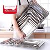 GOWKE Square Stainless Steel Serving Trays