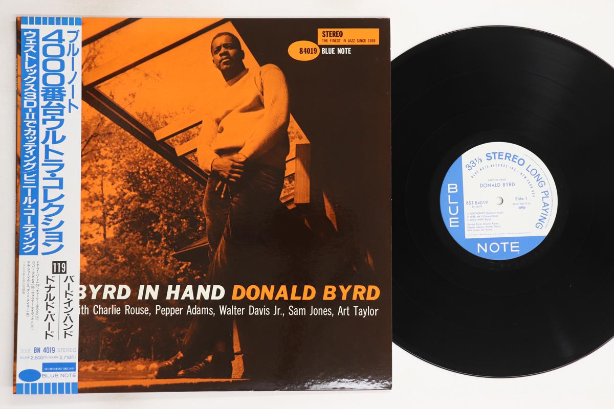 

LP Record DONALD BYRD - Byrd In Hand BN4019,BST84019 BLUE NOTE 1992 Japan Obi Jazz Used
