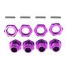 17mm Aluminum Wheel Hex Hubs Adapter Nut Pin Anti-Dust Cover For 1/8 RC Model Car HPI HSP Losi Axial Kyosho Tamiya 81011