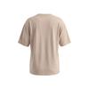 Damen Lässiges Kurzarm Rundhals Locker Geschnitten Einfaches Basic T-Shirt Weiches Leichtes Entspannter Schnitt T-Shirt für den Alltag