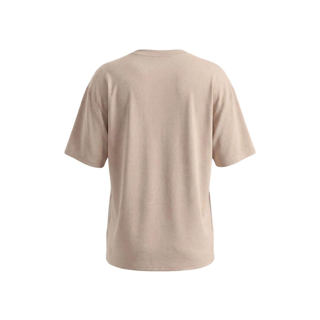 Damen Lässiges Kurzarm Rundhals Locker Geschnitten Einfaches Basic T-Shirt Weiches Leichtes Entspannter Schnitt T-Shirt für den Alltag