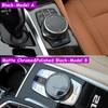 G30 G31 F90 G32 G11 G12 G01 G02 F97 F98 Car Central Console CIC IDrive Multimedia Control Button Cover Trim For BMW 5 6 7 X3 X4