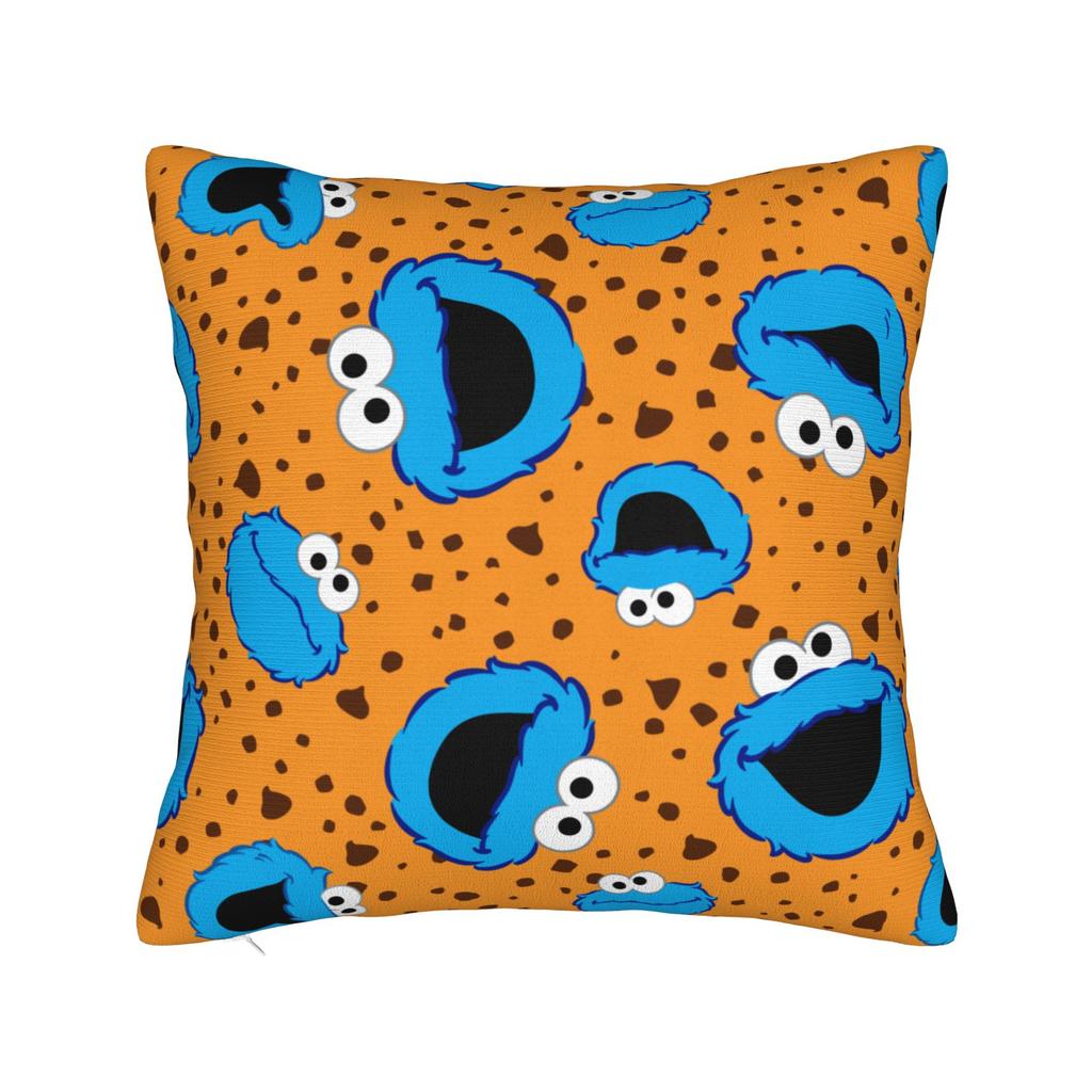 Warm Car Cookies Monsters Decorations Pillowcase Stuff Pillow Covers Square Multi Size