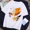 Unisex European Size Naruto Anime Short-Sleeved T-Shirt