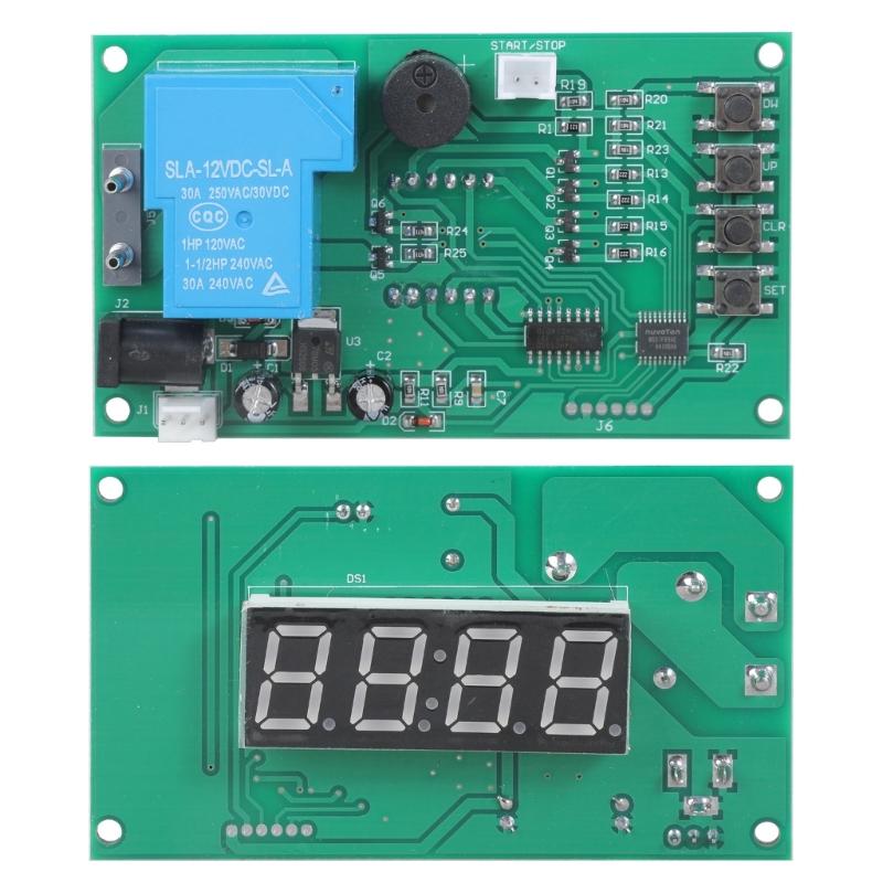 Digital Time Relays Module Timer Control Board For Gaming Machines Electric Devices Second Minutes Setting for Vending