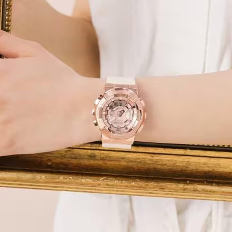 CASIO Women's Full Metal Series Gold Watch GM-S110PG-4AJF GM-S110PG-4AJF