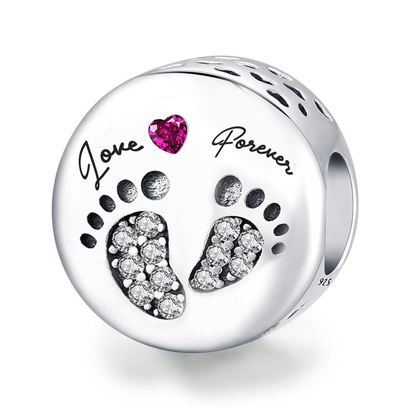 

Медные сверкающие бусины-шармы «Сияющая любовь» с круглым цирконом, подходят для оригинального браслета-ожерелья Pan, медные женские украшения Other