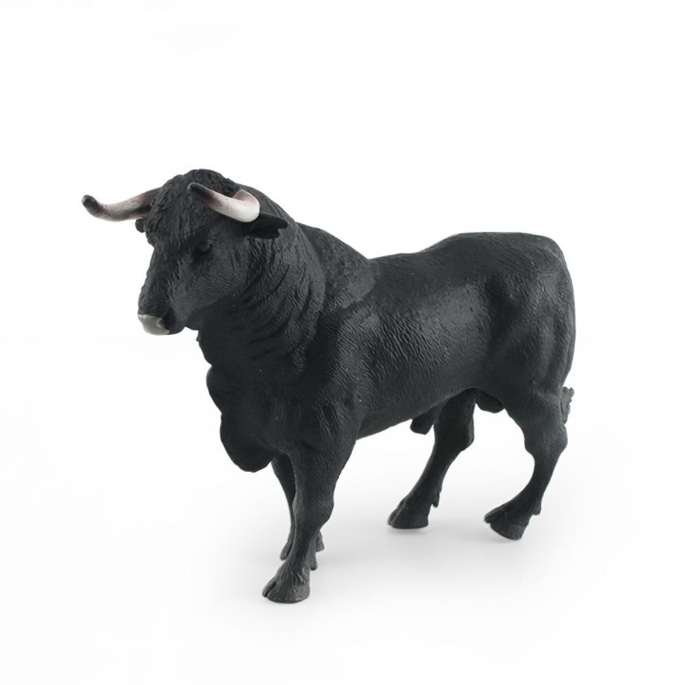 Farm Animals Poultry Cattle Model Simulation Calf Bull OX Figures  For Children