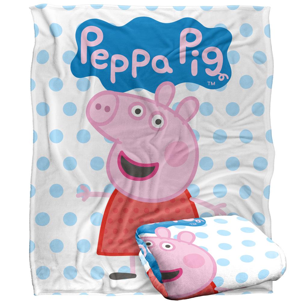 Peppa Pig Logo Blanket