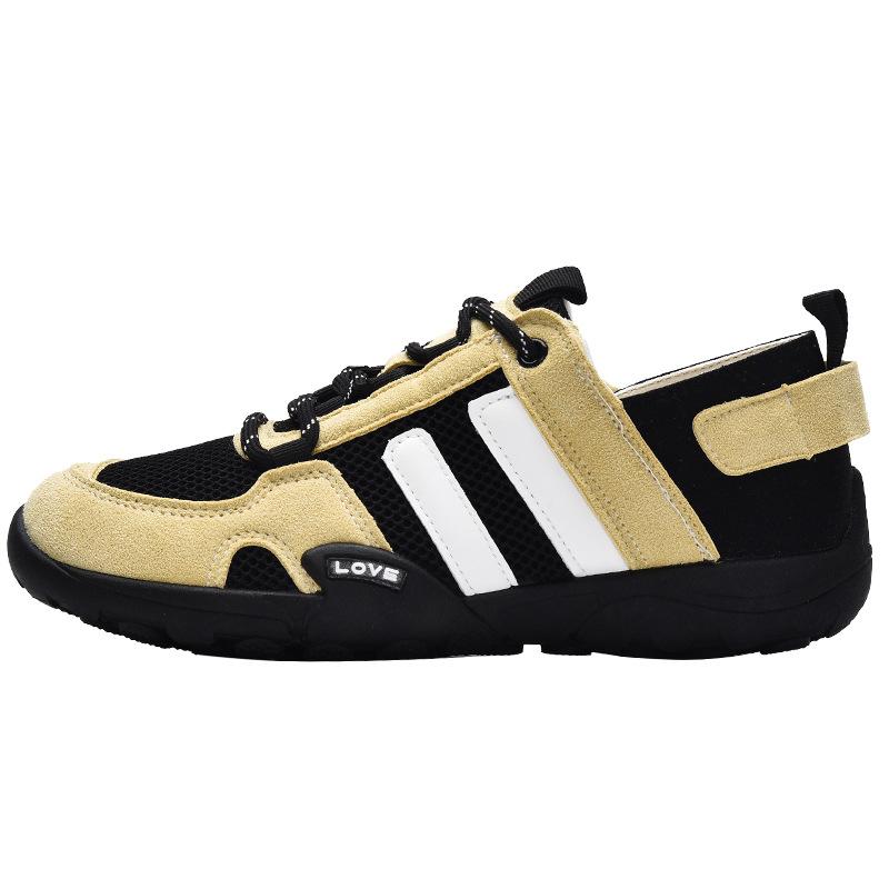 Leather German training shoes women's 2025 new summer mesh breathable non-slip jogging Forrest Gump shoes sports and leisure shoes