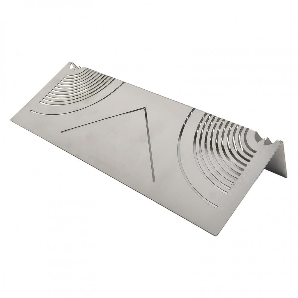 Innovative Ruler Designed Specifically for Rounded Corners of Square Tubes