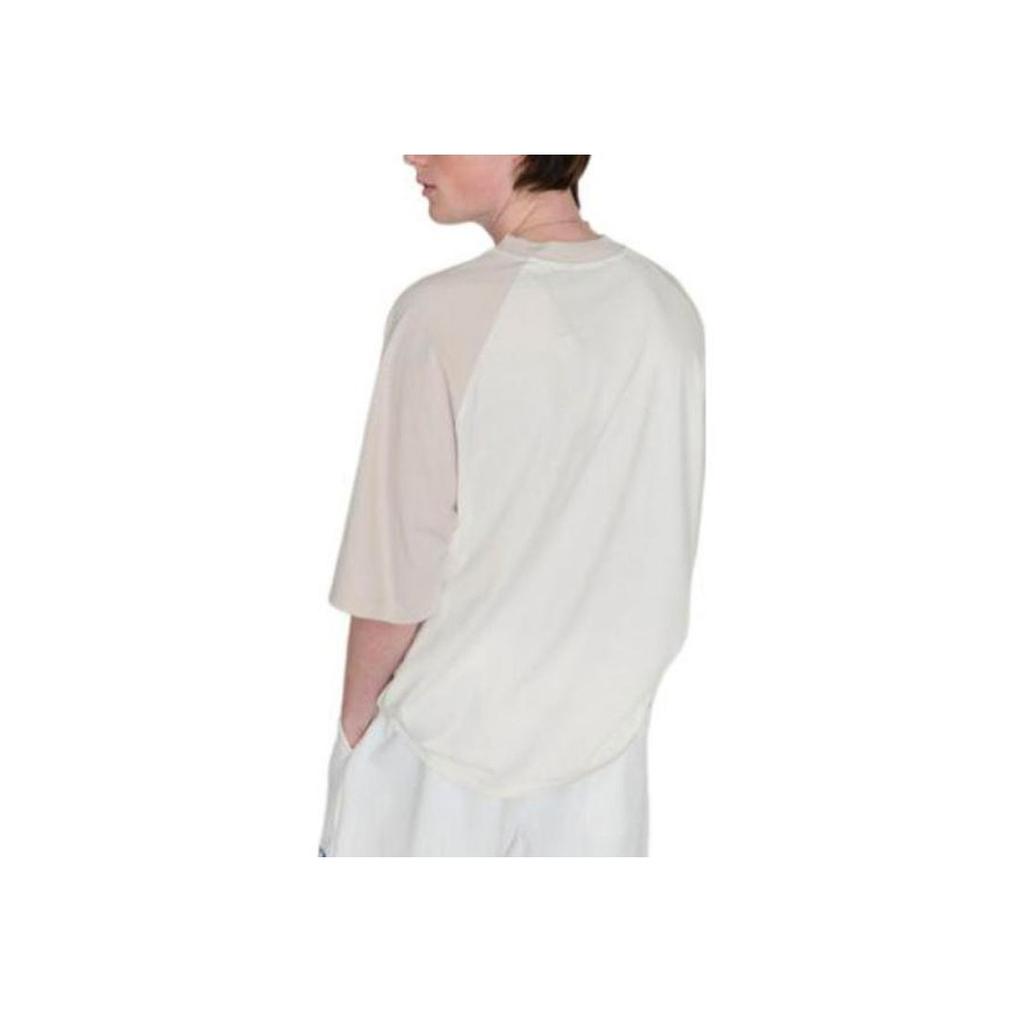 Levis Color Block Raglan Short Sleeve Straight Fit T-Shirt Men Tops White A2139-0001