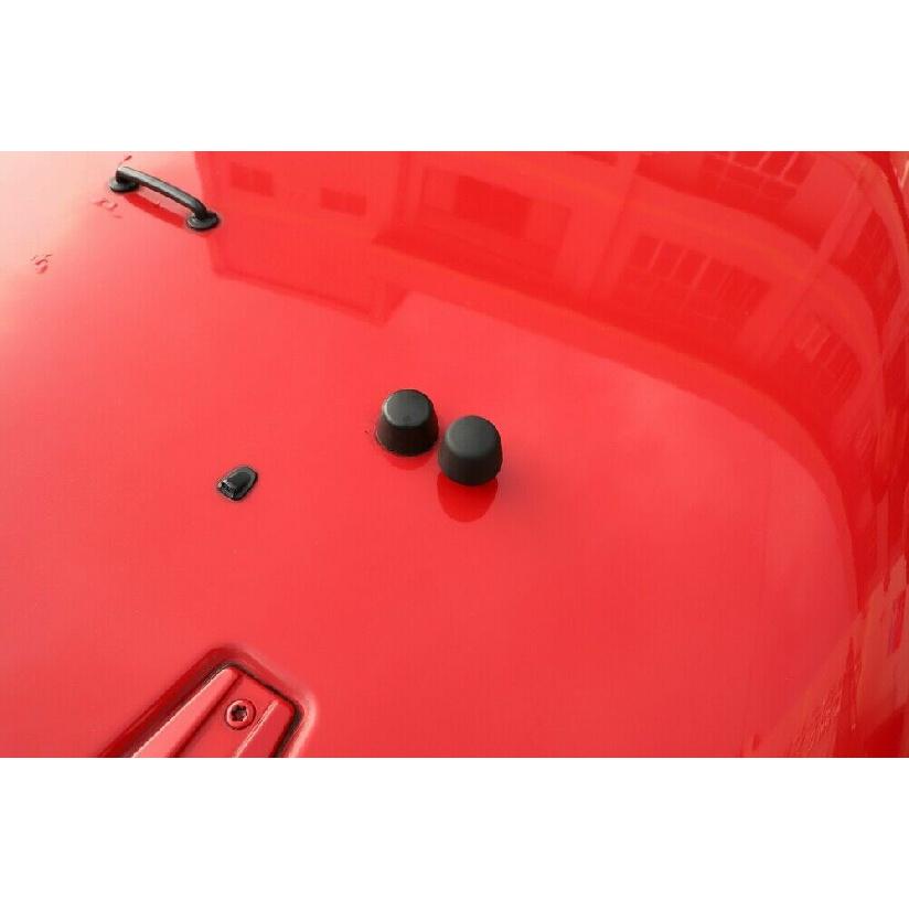 Rubber Hood Stop Support Bonnet Bumper Cushion for Jeep Wrangler JK 2007-2017,2X