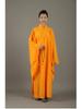 Haiqing Zen Monk Robe - Unisex, Linen, Coffee Color, All-Seasons Meditation Coat