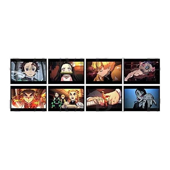 Demon Slayer: Kimetsu no Yaiba the Movie Mugen Train Postcard Set of 8 Scene Photos Official Theater Goods