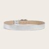 All Matching Belt for Women and Girl Love Heart Wing/Flower Buckle Popular PU Belt Adjustable Waistband for Jeans Pants