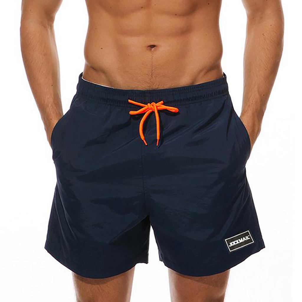 Men's Swim Trunks, Quick Dry Beach Swimming Board Shorts Bathing  With Mesh  And Pocke