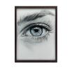 Captivating Look Captivating Look, 50X70 Cm, Gold Aluminum Frame, 230 Gsm Matte Paper