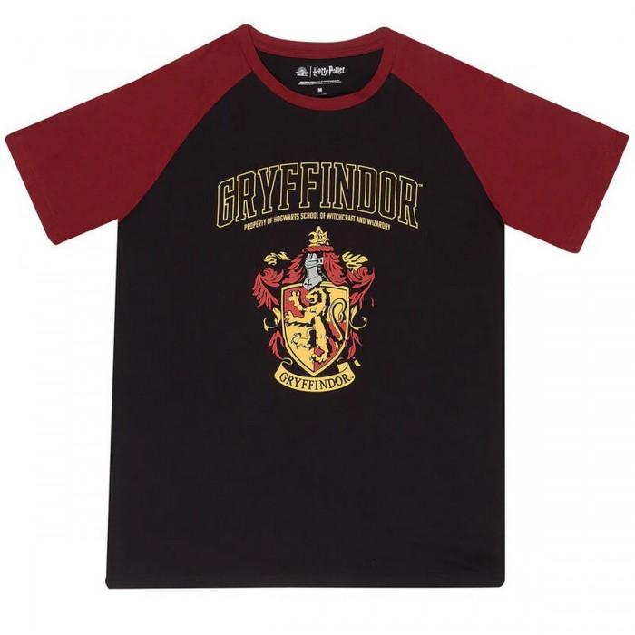 HARRY POTTER Unisex Adult Gryffindor Raglan T-Shirt