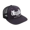 Fashion Hat New Embroidery Letter Double Parquet Street Micro Bending Mesh Cap Outdoor Men's and Women's Baseball Caps Sun Hats