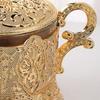 European Style Glass Storage Box Seasoning Bottle Restaurant Kitchen Daily Necessities Golden Storage Tank Kitchen Supplies