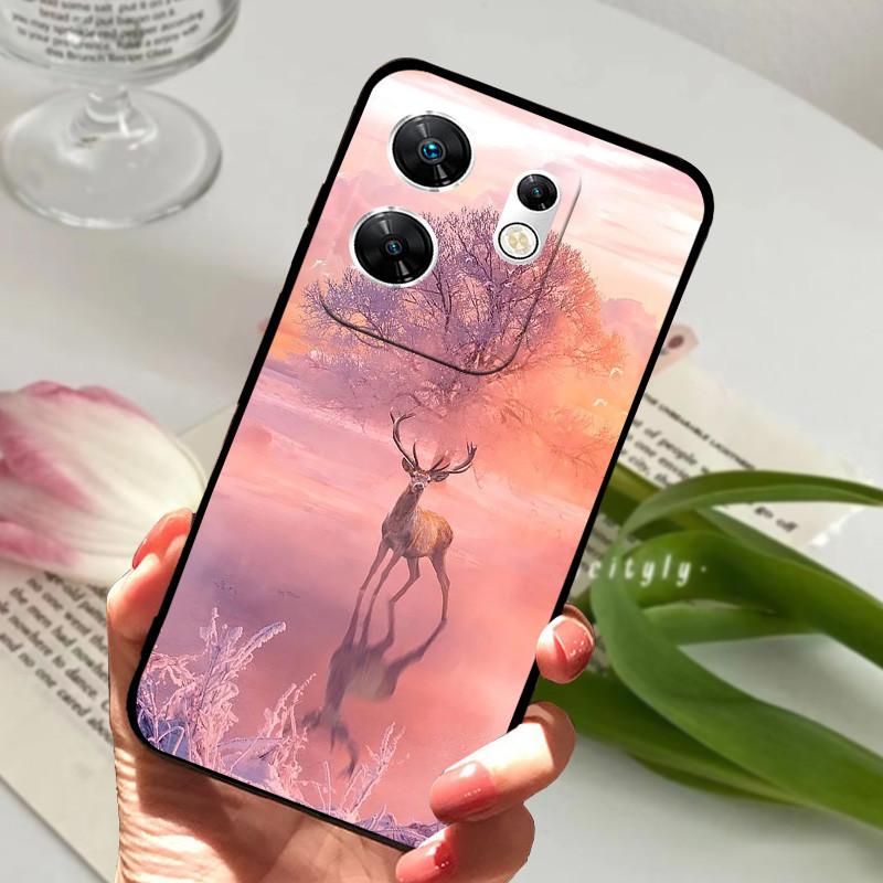 Voor Infinix Zero 30 4G Hoesje Schokbestendig Zacht TPU Siliconen Telefoonhoesje Voor Infinix Zero 30 4G Funda Zero30 X6731B Capa Cartoon