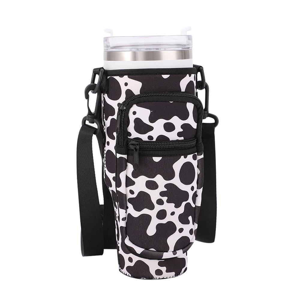 Shoulder Strap Cup Sleeve Adjustable Water Cup Bags Water Bottle Holder Pouch for Stanley 40oz Cup