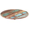 Round Table Top 50 Cm 25 27 Mm Reclaimed Solid Wood