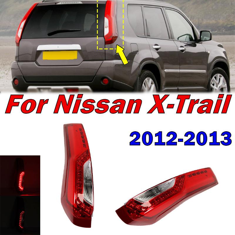 Car Accessories For NISSAN X-TRAIL 2012 2013 Tail Light Rear Signal Lamp Warning Brake Light Driving Lamp Taillight Assembly
