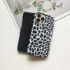 For Apple iPhone 7 To iPhone 16E 16 Pro Max Lady Leopard Print Fashion Half Pack PU Leather Phone Case Cover