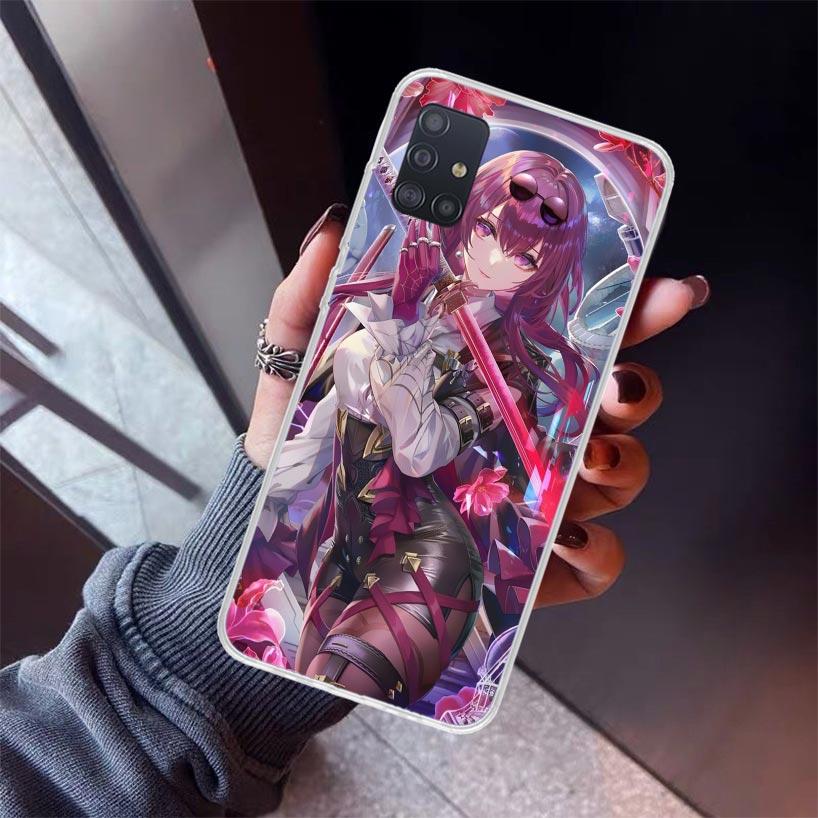 Honkai Star Rail Kafka Phone Case For Samsung Galaxy A52 A51 A50S A32 A22 A12 A02S A72 A71 A31 A70 A30S Note 20 Ultra 10 Plus S1