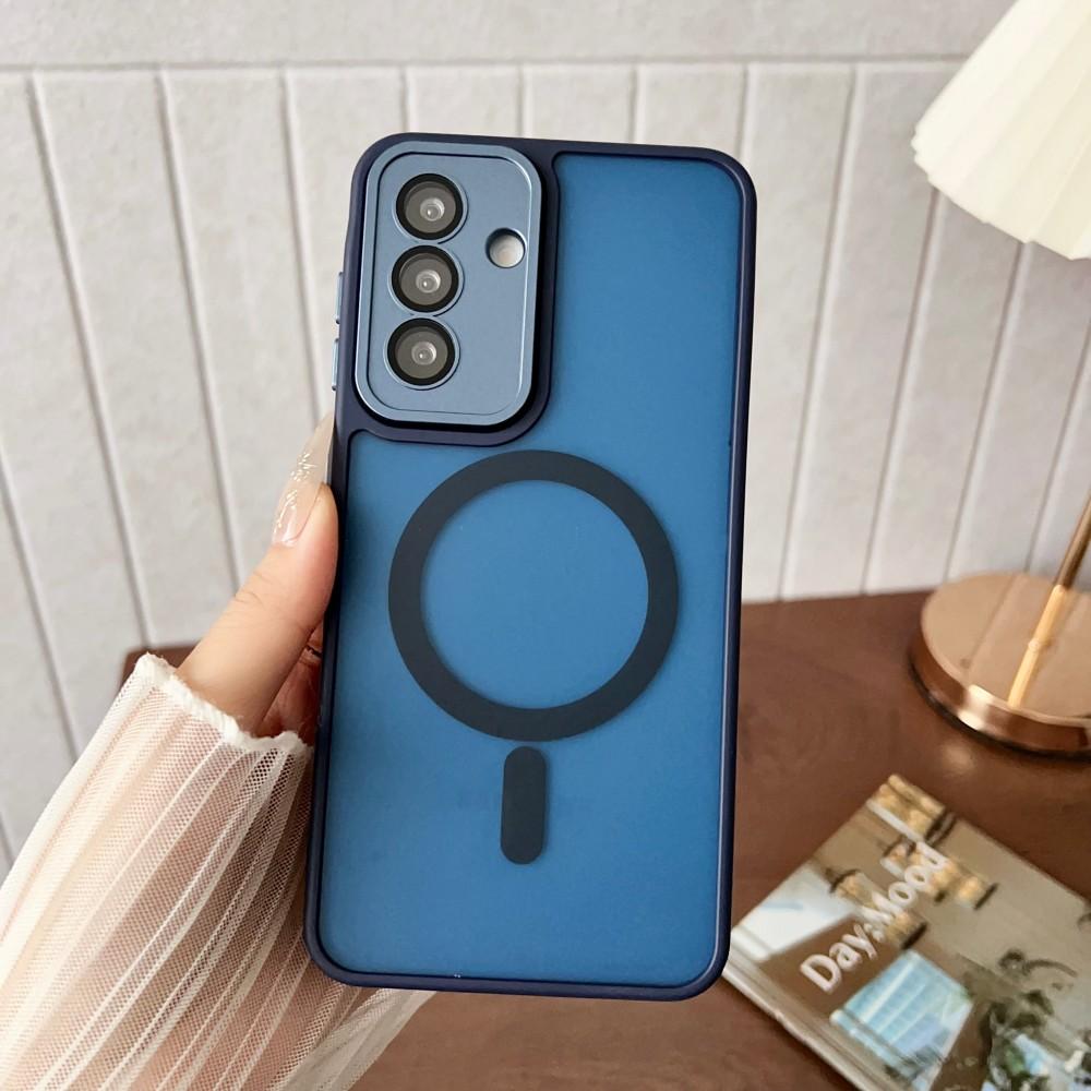 Luksusowe matowe etui magnetyczne do Samsung Galaxy S25 S24 S23 Ultra Plus A36 A35 A56 A55 A26 A16 A15 A06 A05 Pokrowiec z obsługą ładowania bezprzewodowego