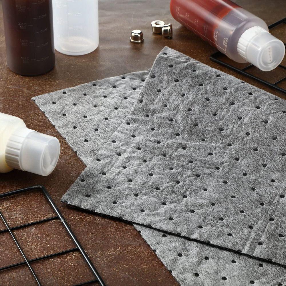 5 Peças Tapete Absorvente Tapete para Derramamento de Óleo 50*40cm Tapete para Chão de Garagem Almofadas Absorventes de Óleo Absorvendo Água