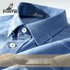 Men's Long-Staple Cotton Oxford Plaid Shirt