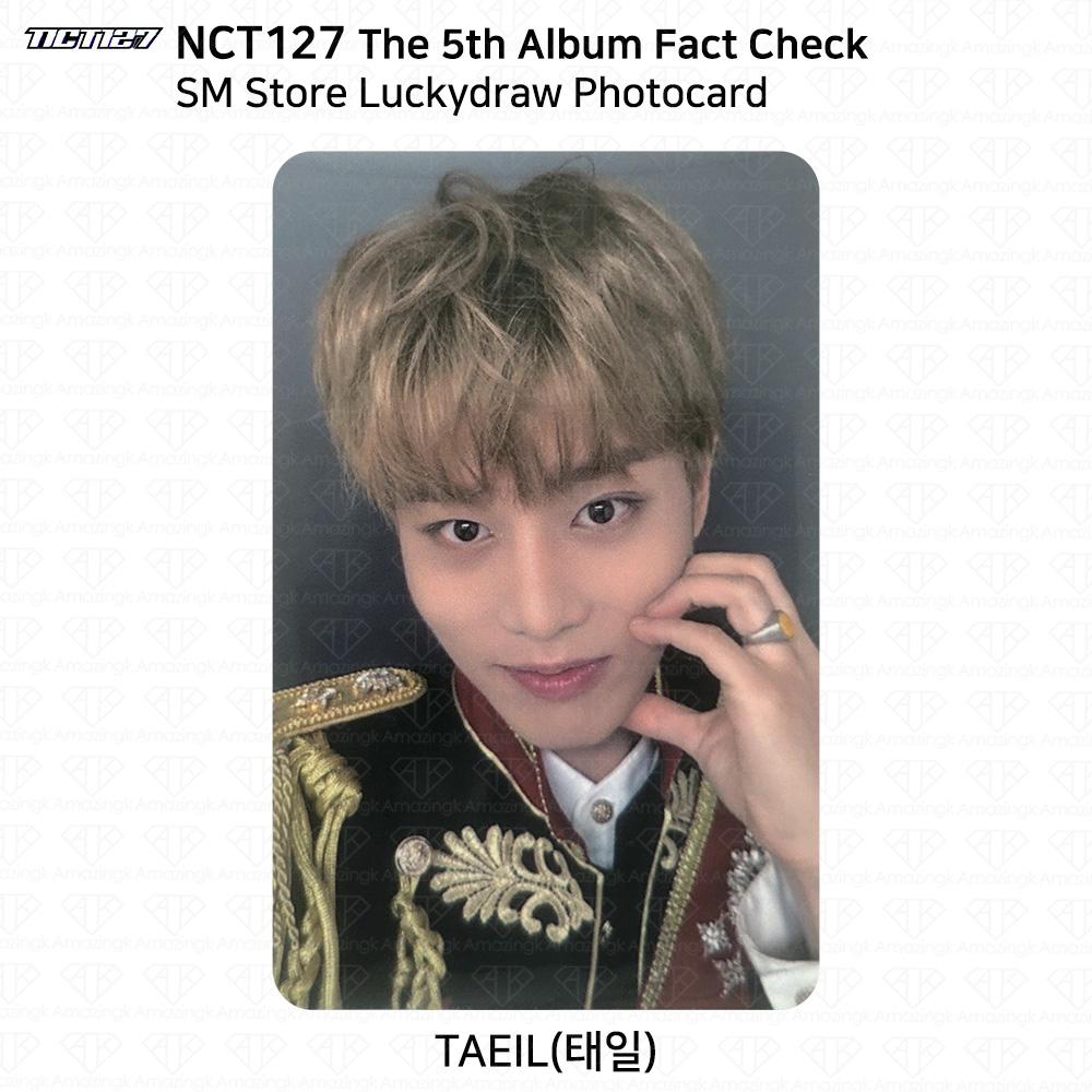 

NCT 127 5th Album Fact Check SM Store Lucky Draw Photocard KPOP Taeil