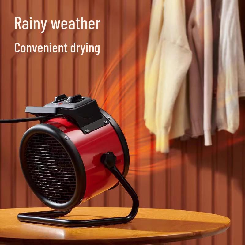 Yangzi Desktop Rapid-Heat Ceramic PTC Fan Electric Heater, Energy-Saving Little Steel Cannon