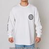 EMBLEM TEE Long Sleeve Oversized NYN-JEWELRY L/S Men's T-Shirt, (L, WHT)