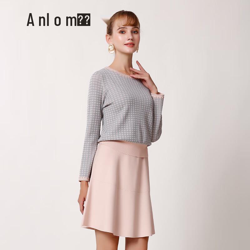 Anlom Women's Autumn/Winter Round Neck Long Sleeve Pullover