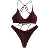 New Swimsuit Female Sexy Bikini Split Swimsuit